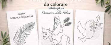 disegni domenica delle palme