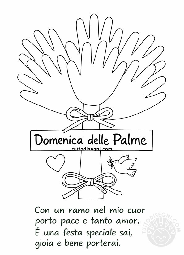 Lavoretto Domenica delle Palme Scuola Infanzia