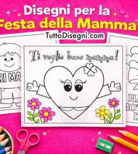 disegni festa della mamma