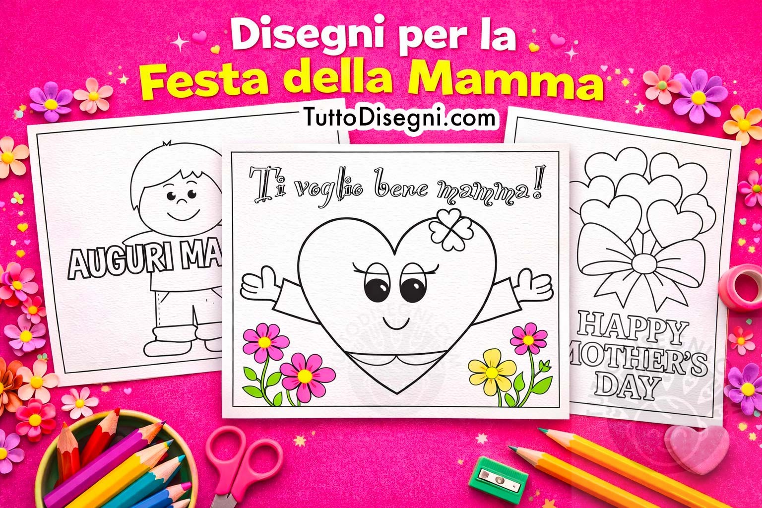 disegni festa della mamma