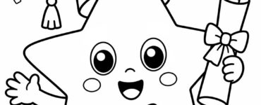 stella con cappello di laurea 1