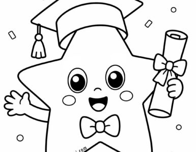 stella con cappello di laurea 1