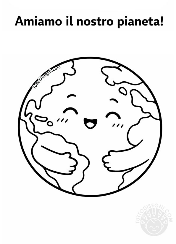 La Terra Scuola Infanzia 8 terra per bambini da colorare