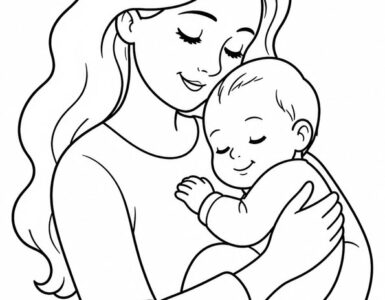 abbraccio madre figlio