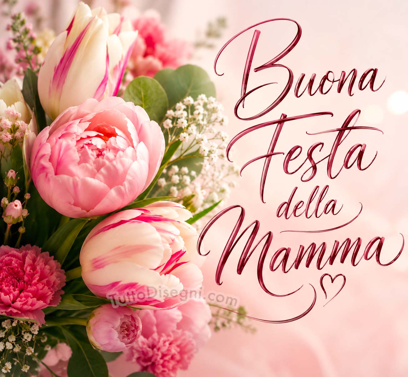 Immagini Festa della Mamma per WhatsApp 10 buona festa della mamma floreale