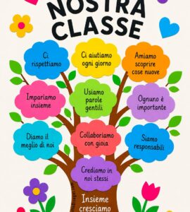 cartellone nella nostra classe