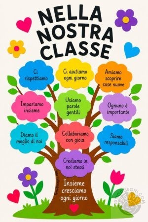 cartellone nella nostra classe