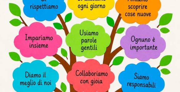 cartellone nella nostra classe