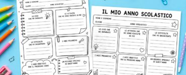 schede di fine anno scolastico