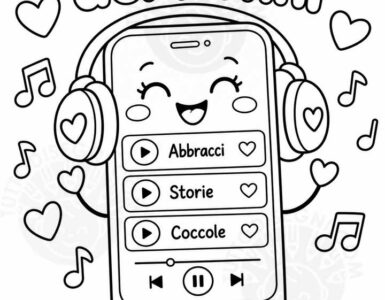la playlist dei nonni da colorare