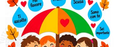 ombrello della gentilezza a colori