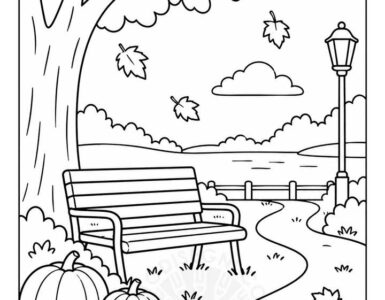 parco in autunno