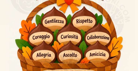 cestino delle castagne preziose