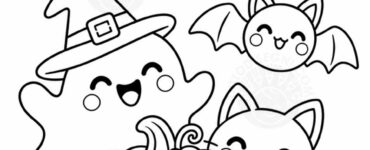 decorazione happy halloween kawaii
