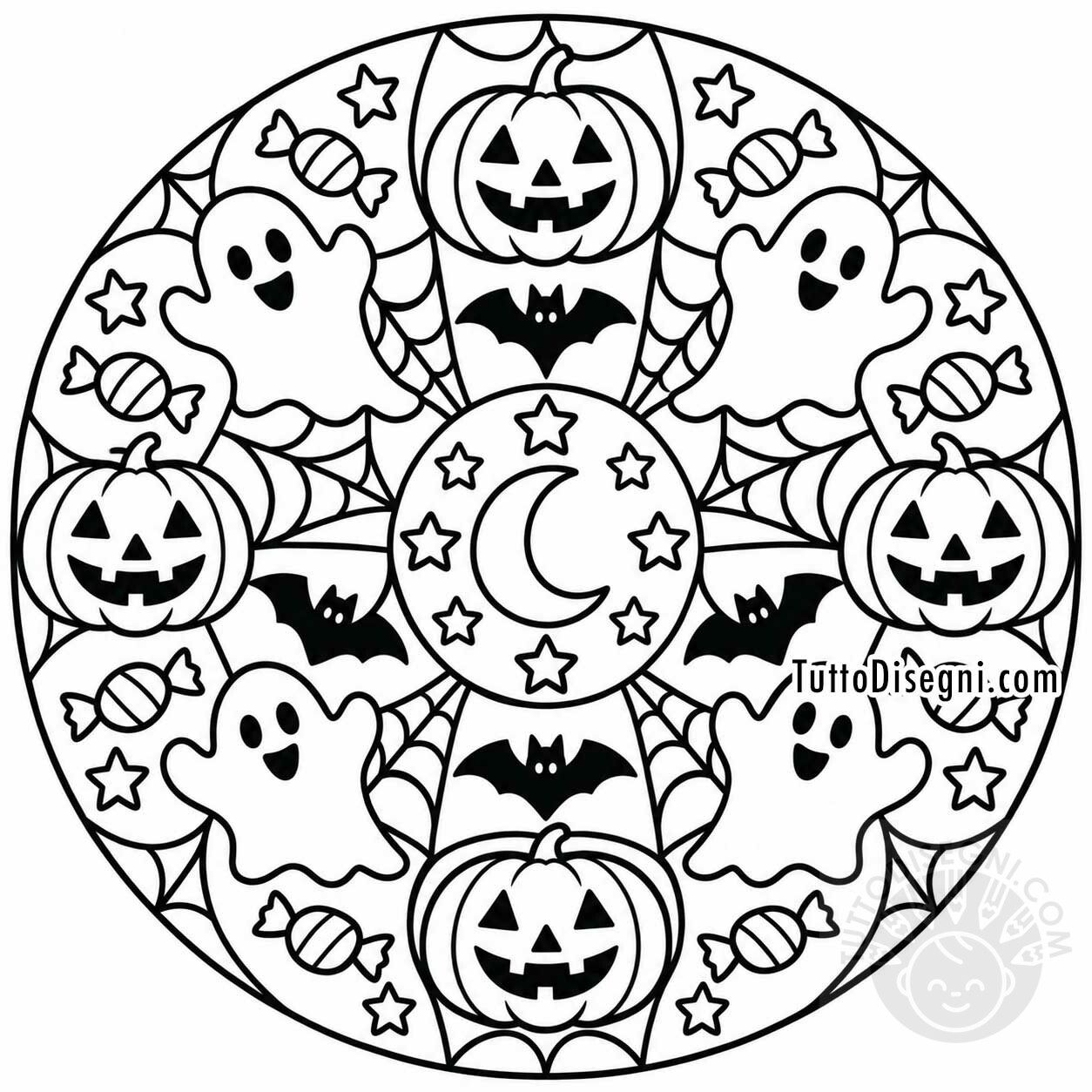 Mandala Halloween 1 mandala halloween